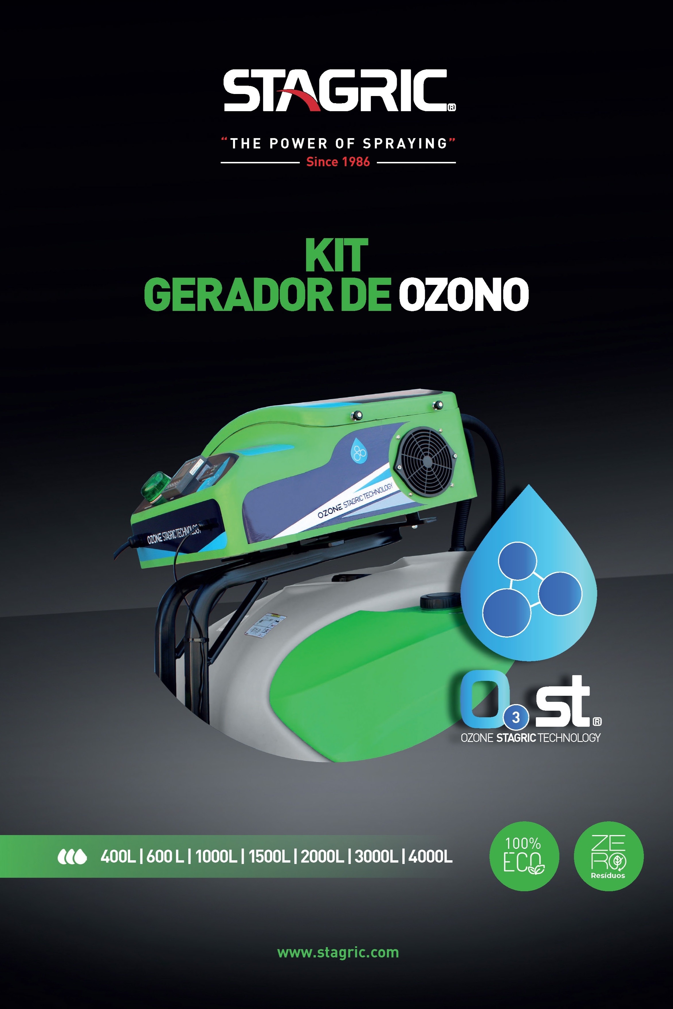 Kit Gerador de Ozono ZR-2